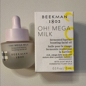 Beekman 1802 Oh! Mega Milk Facial Oil with Pink Cap